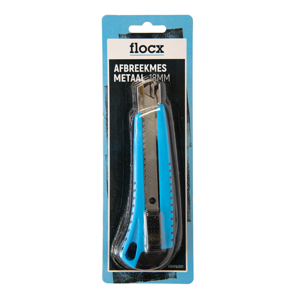 Flocx Afbreekmes metaal Breed 18 mm