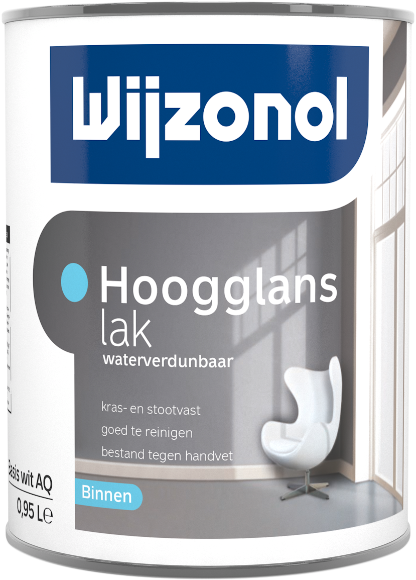 Wijzonol Hoogglanslak Waterverdunbaar