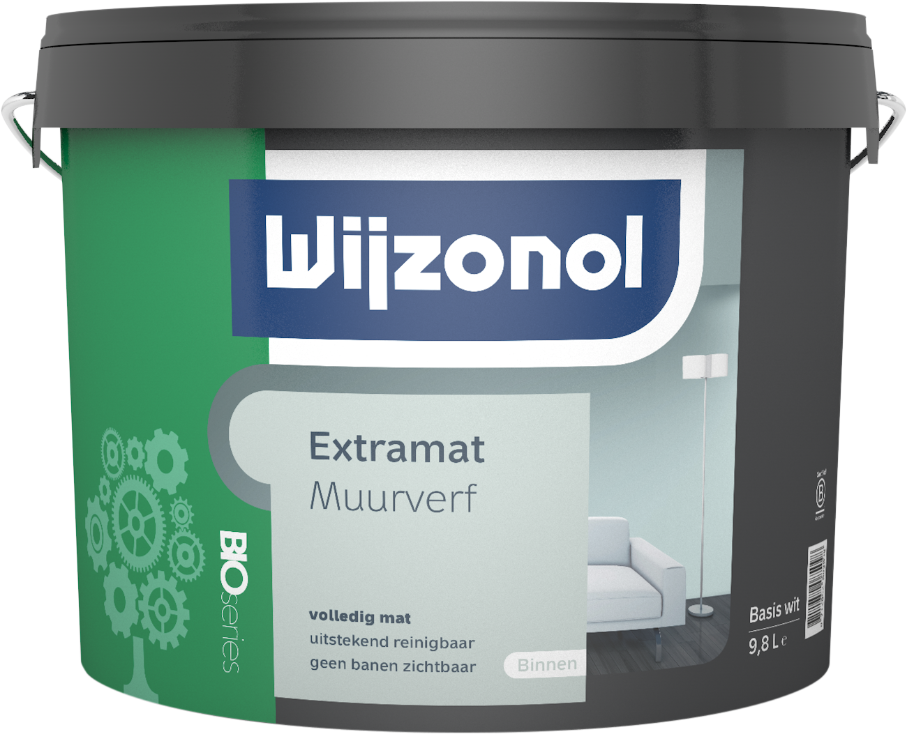 Wijzonol Muurverf Extramat BIOseries