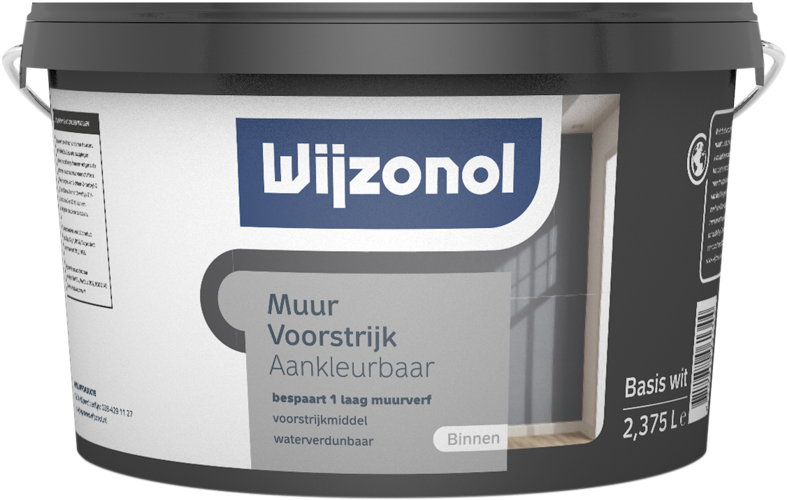 Wijzonol Muurvoorstrijk Aankleurbaar