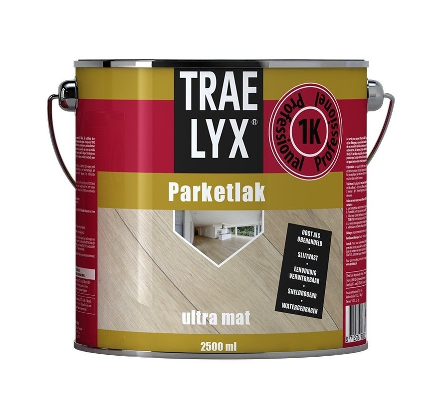 Trae-lyx Parketlak Ultra-Mat 1K
