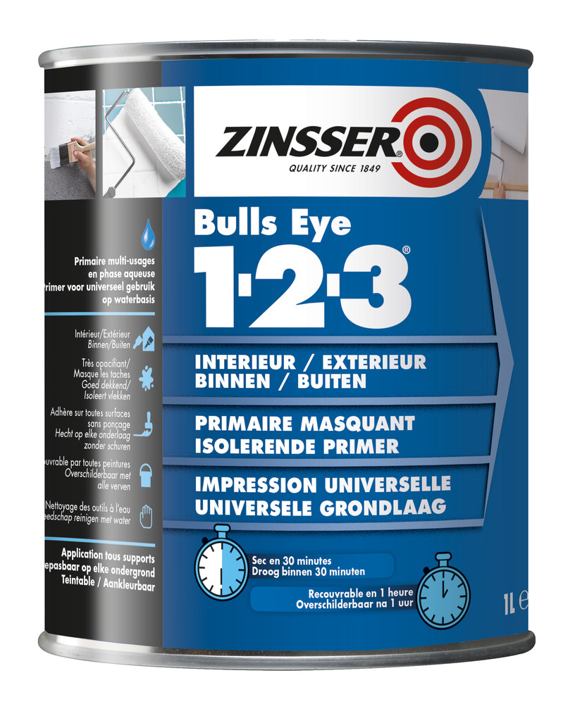 Zinsser Bulls Eye 1-2-3