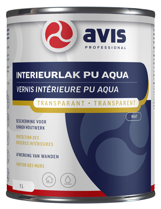 Avis Interieurlak PU Aqua Mat