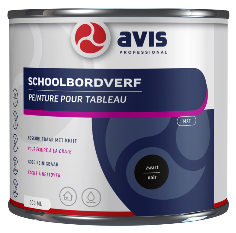 Avis Aqua Schoolbordenverf