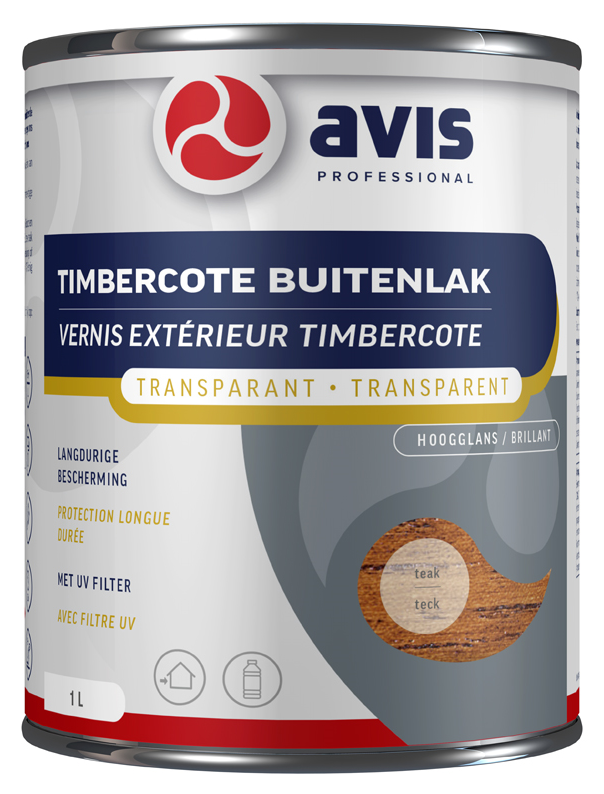 Avis Timbercote Buitenlak Hoogglans Teak