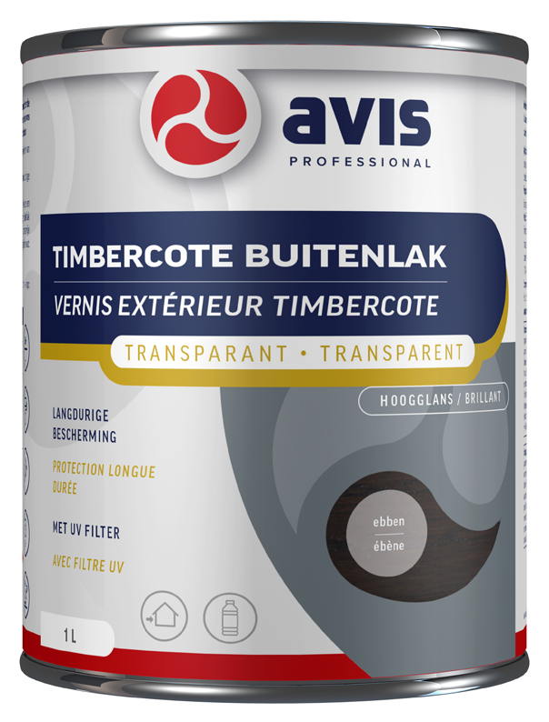 Avis Timbercote Buitenlak Hoogglans Ebben