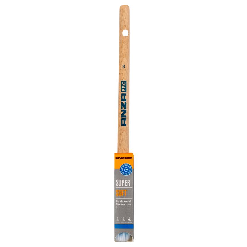 Anza Pro Super Soft - Ronde Kwast
