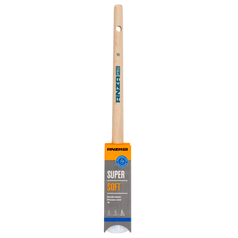 Anza Pro Super Soft - Ronde Kwast