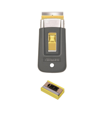 Allway Allway Glasschraper met Softgrip - Inclusief 5 reserve mesjes