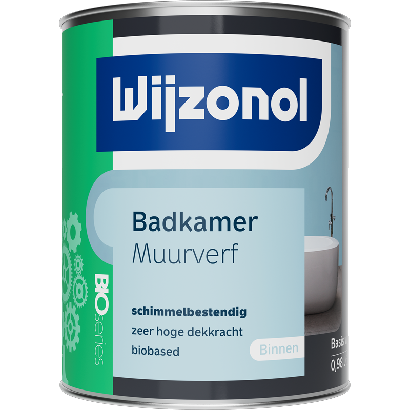 Wijzonol Badkamer Muurverf BIOseries