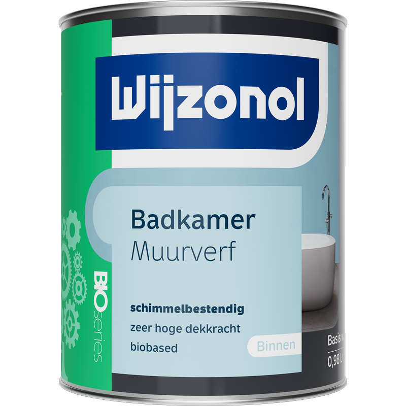 Wijzonol Badkamer Muurverf BIOseries