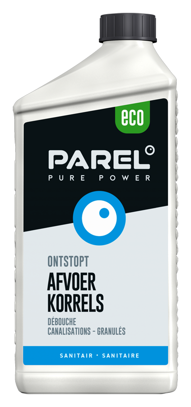 Parel Pure Power Ontstopt Afvoer Korrels