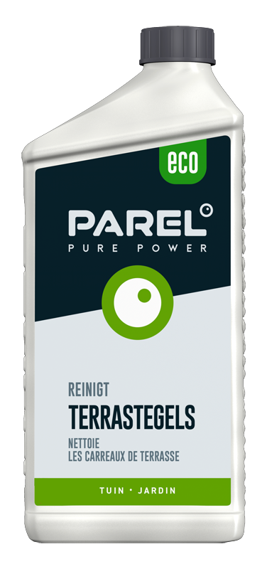 Parel Pure Power Reinigt Terras Tegels