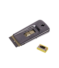 Allway Allway Glasschraper - Inclusief 5 reserve mesjes