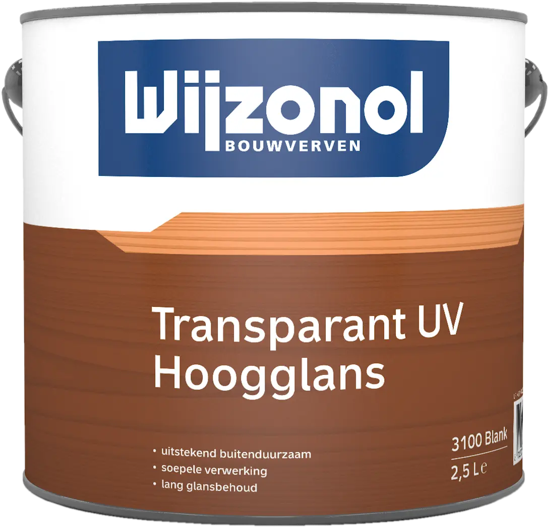 Wijzonol Transparant UV Hoogglans