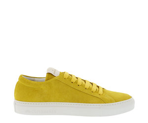Copenhagen Chunky sneakers van suède en mesh in Lichtgeel online kopen  (1054566) | P\u0026C