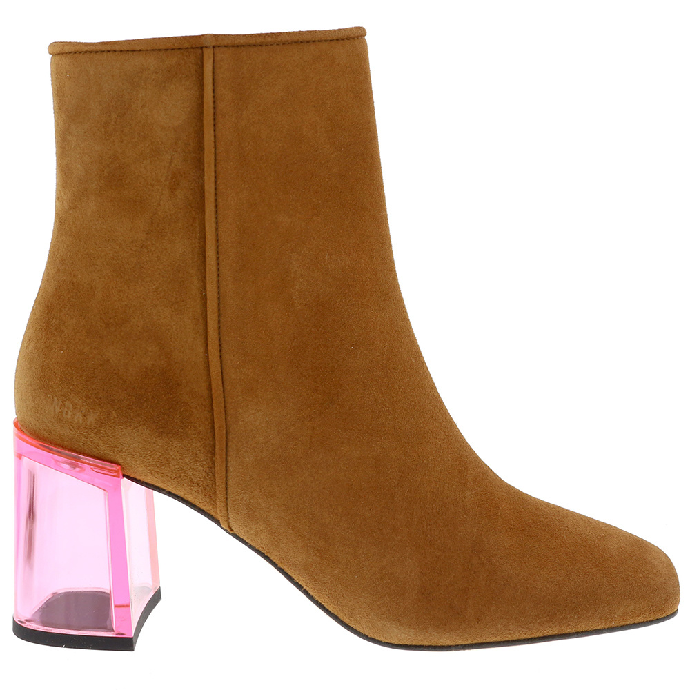 Nubikk enkellaarsjes Joy Ardena cognac Nubikk enkellaarsjes Joy Ardena cognac
