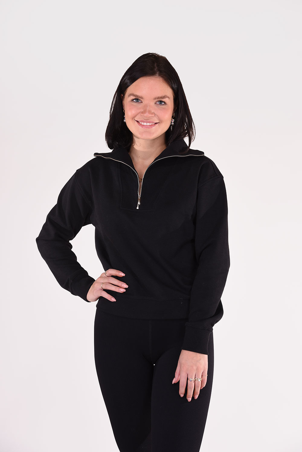 Lune Active trui River LA1046 zwart Lune Active trui River LA1046 zwart