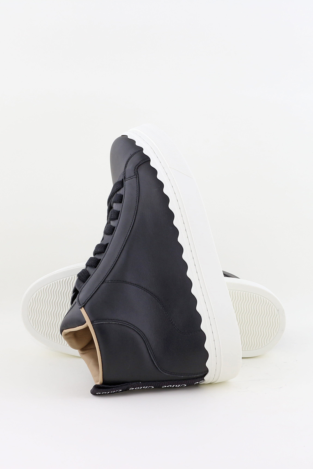 Chloe Chloe sneakers Lauren CHC21S41342 black - Marjon Snieders