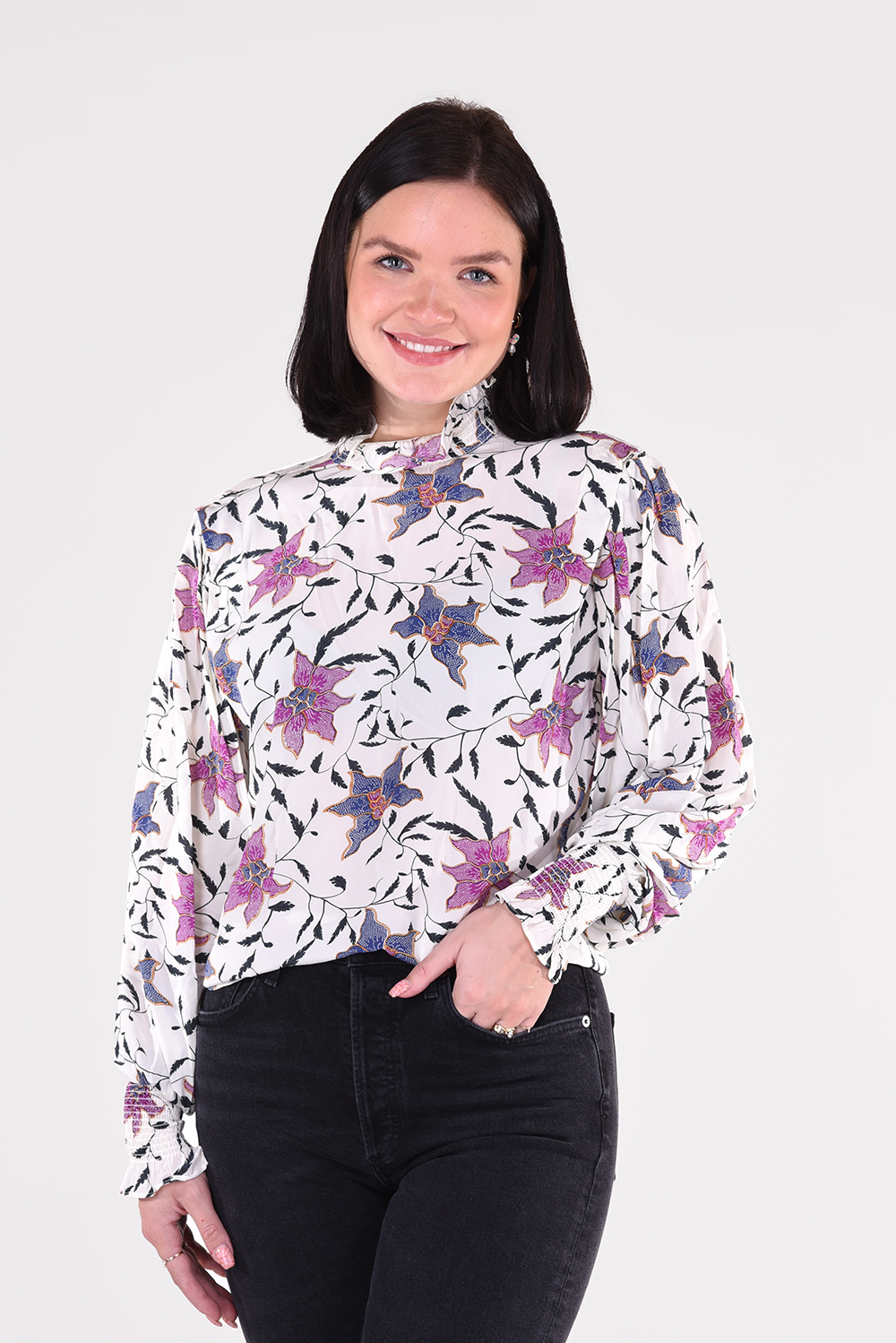 Isabel Marant blouse Yoshi HT1496-21P028E wit Isabel Marant blouse Yoshi HT1496-21P028E wit