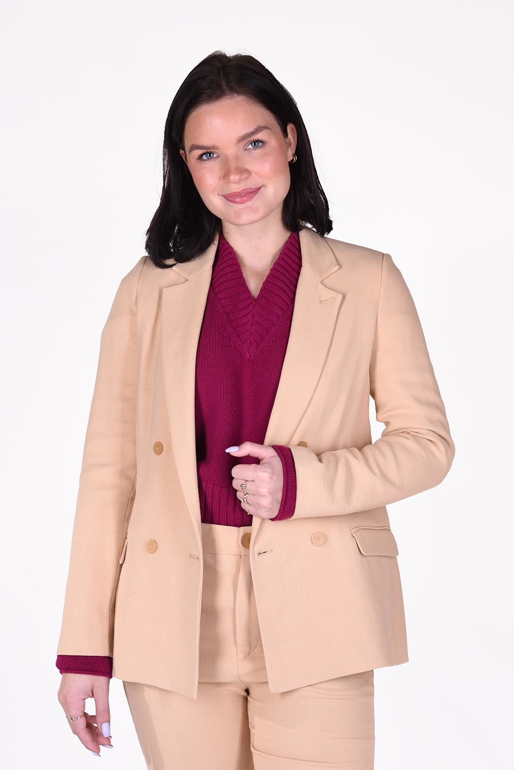 Forte_Forte blazer 7512 beige Forte_Forte blazer 7512 beige