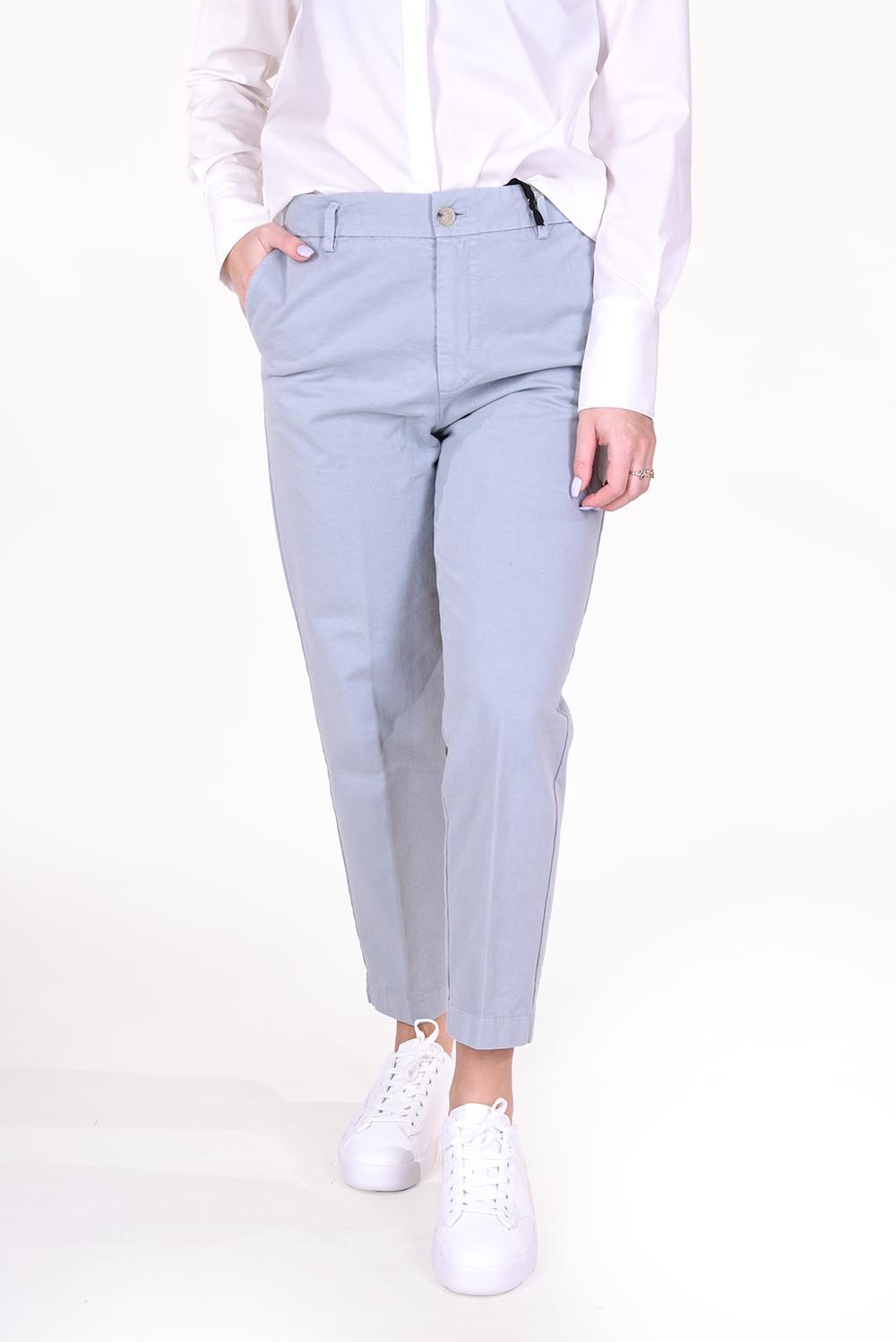 Forte_Forte broek 7507 grijs Forte_Forte broek 7507 grijs