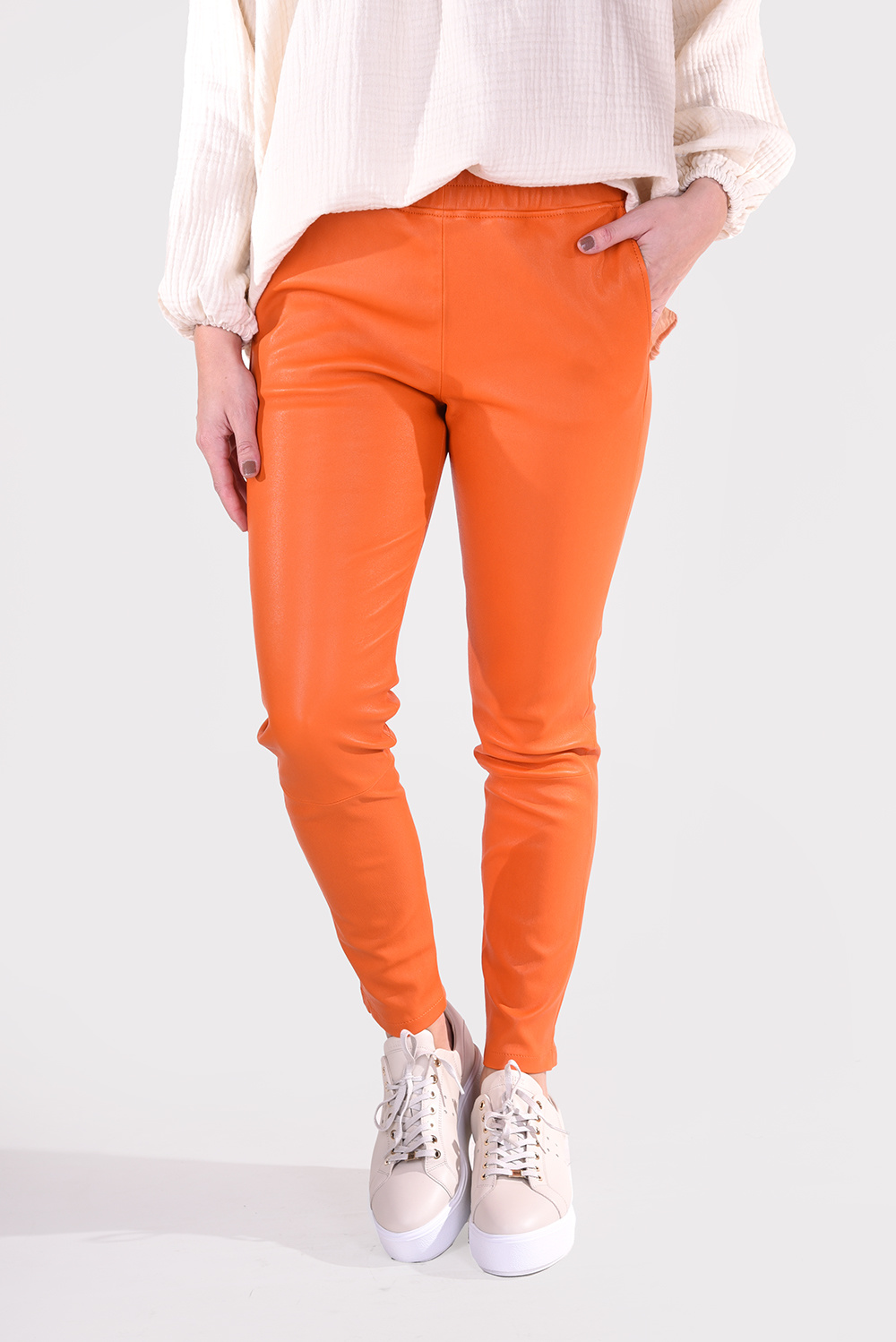 Suite 22 broek Hudson oranje Suite 22 broek Hudson oranje