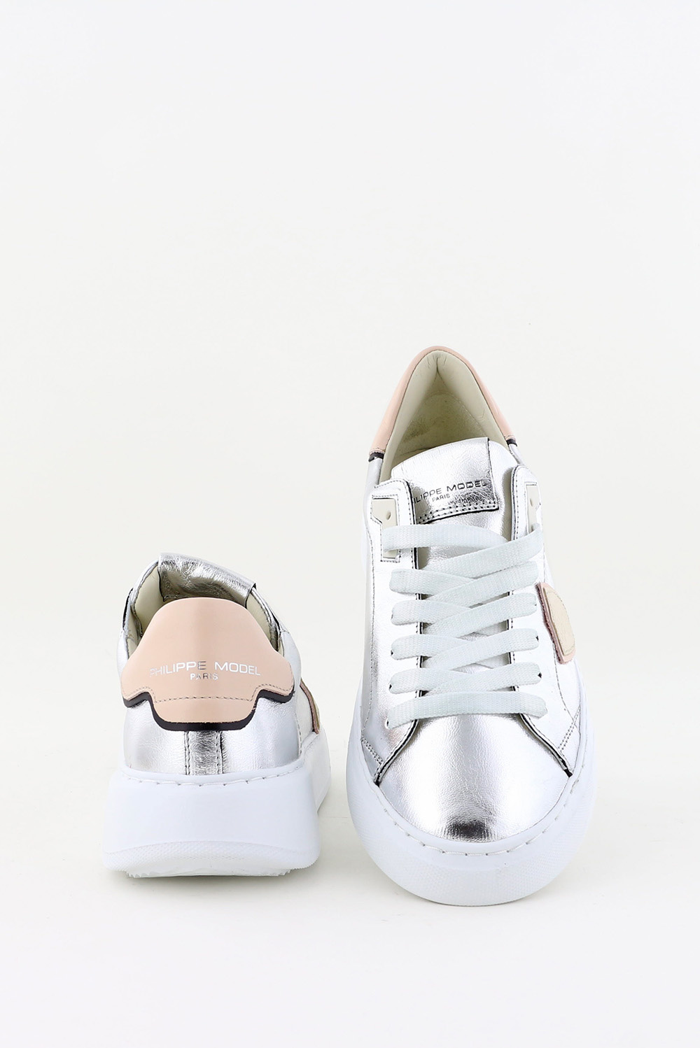 Philippe Model sneakers Temple BTLD-M001 zilver - Marjon Snieders