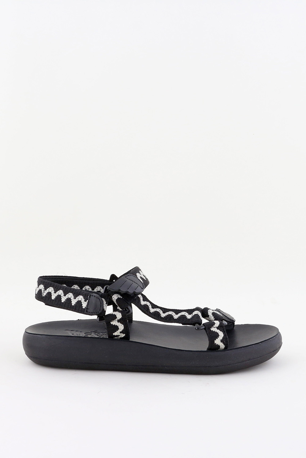 Ancient Greek Sandals sandalen Poria zwart Ancient Greek Sandals sandalen Poria zwart