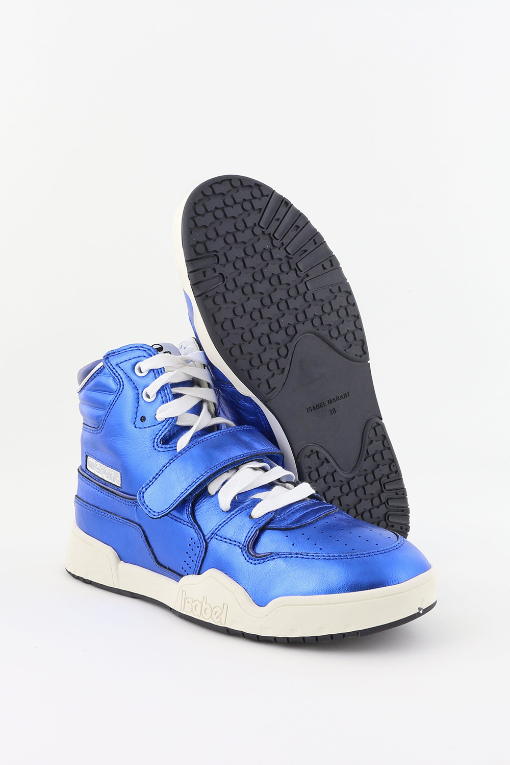 ISABEL MARANT Donkerblauwe 'Buckee' sneakers - Artishock Luxe en exclusieve  mode