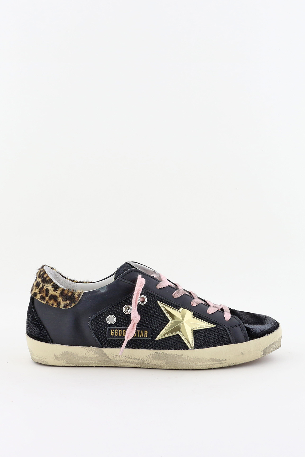 Golden Goose sneakers Super-Star GWF00104.F001875 zwart Golden Goose sneakers Super-Star GWF00104.F001875 zwart