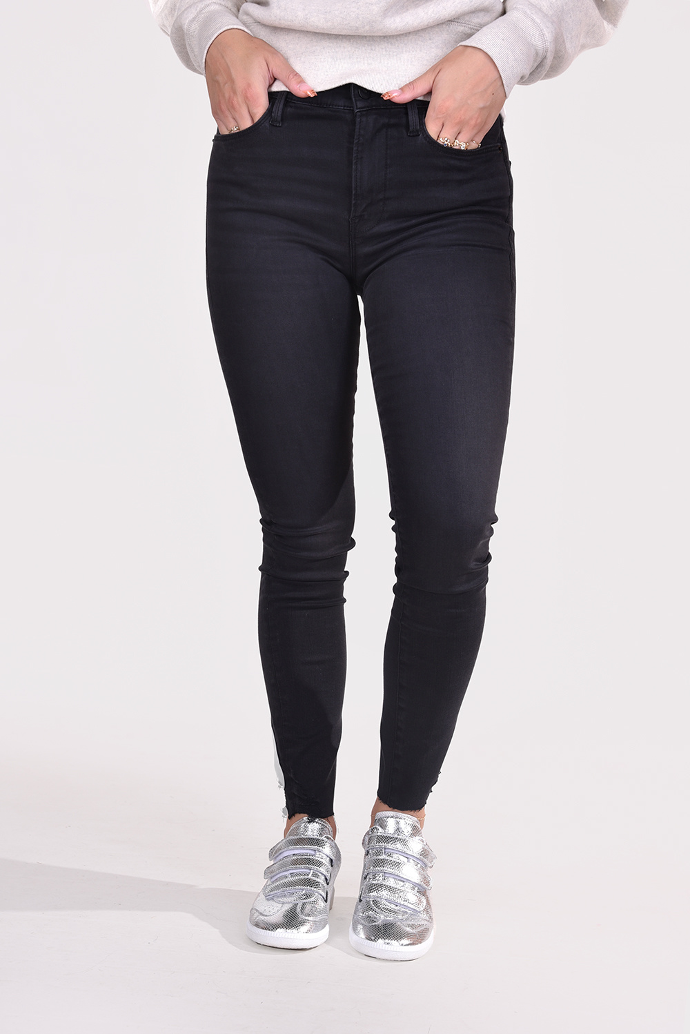 FRAME jeans Le High Skinny LHSK208/D grijs FRAME jeans Le High Skinny LHSK208/D grijs
