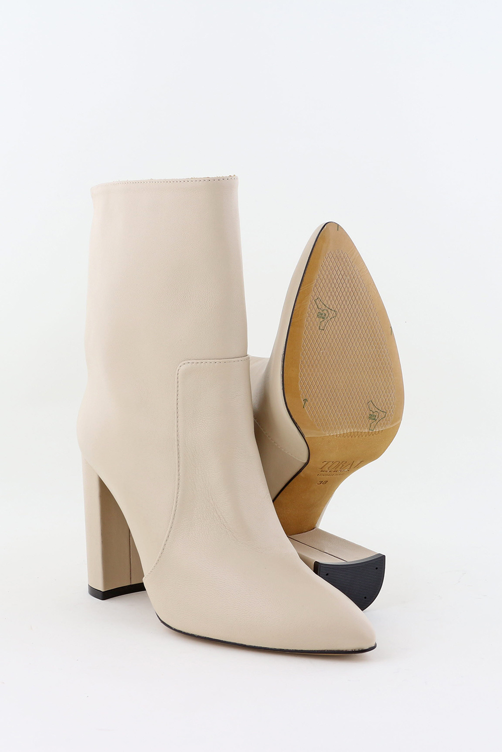 geniet nu van gratis verzending Winkelen nu Toral Schoenen Laarzen  Enkellaarsjes Toral enkellaarsjes TL-12713 creme Excellence kwaliteit