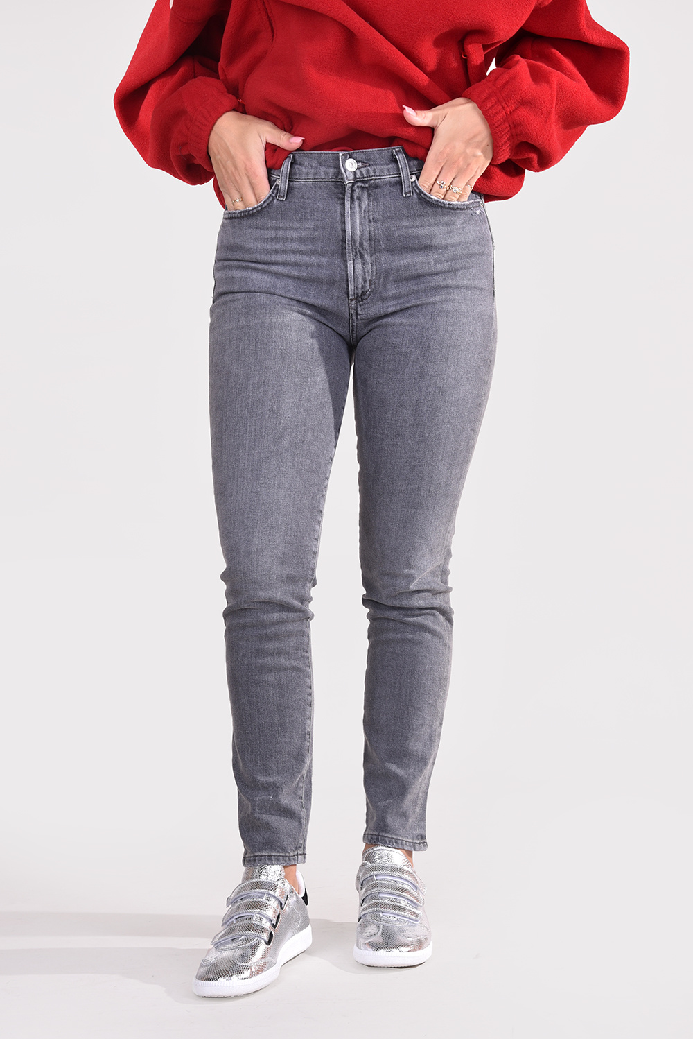 Citizens of Humanity jeans Olivia Zip 1926-1288 grijs Citizens of Humanity jeans Olivia Zip 1926-1288 grijs