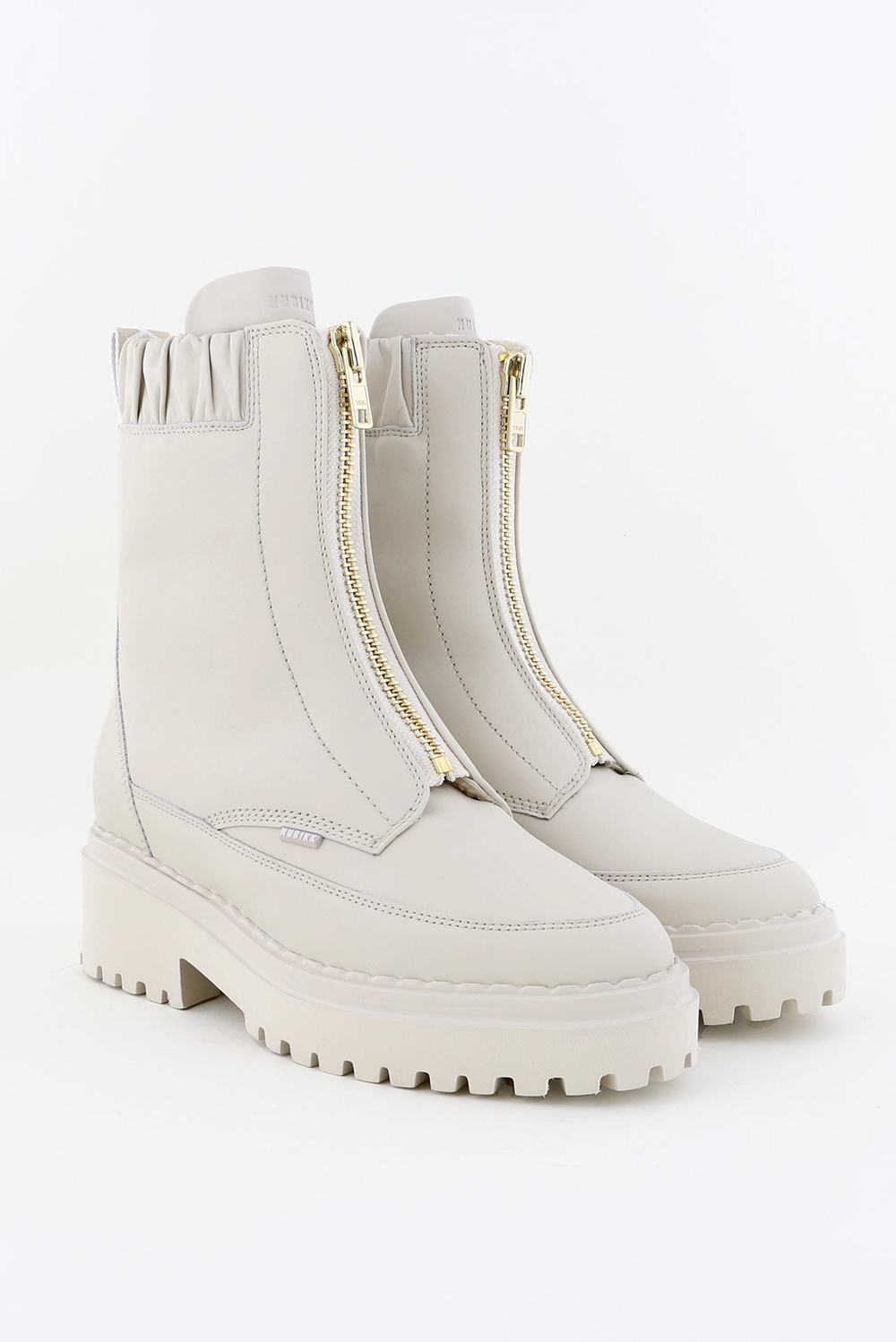 Nubikk Fae Ray booties beige | Zappaz