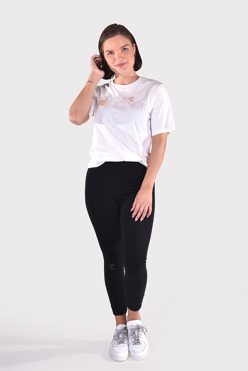 Diadora Heritage t-shirt Urbanity 502.177861 wit Diadora Heritage t-shirt Urbanity 502.177861 wit