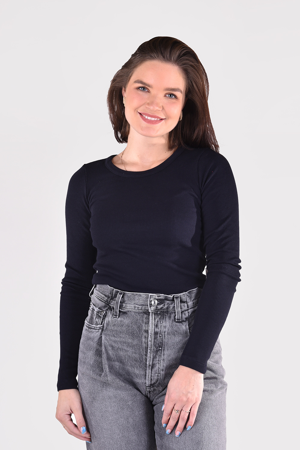 Agolde top Maya A7102-1260 blauw Agolde top Maya A7102-1260 blauw