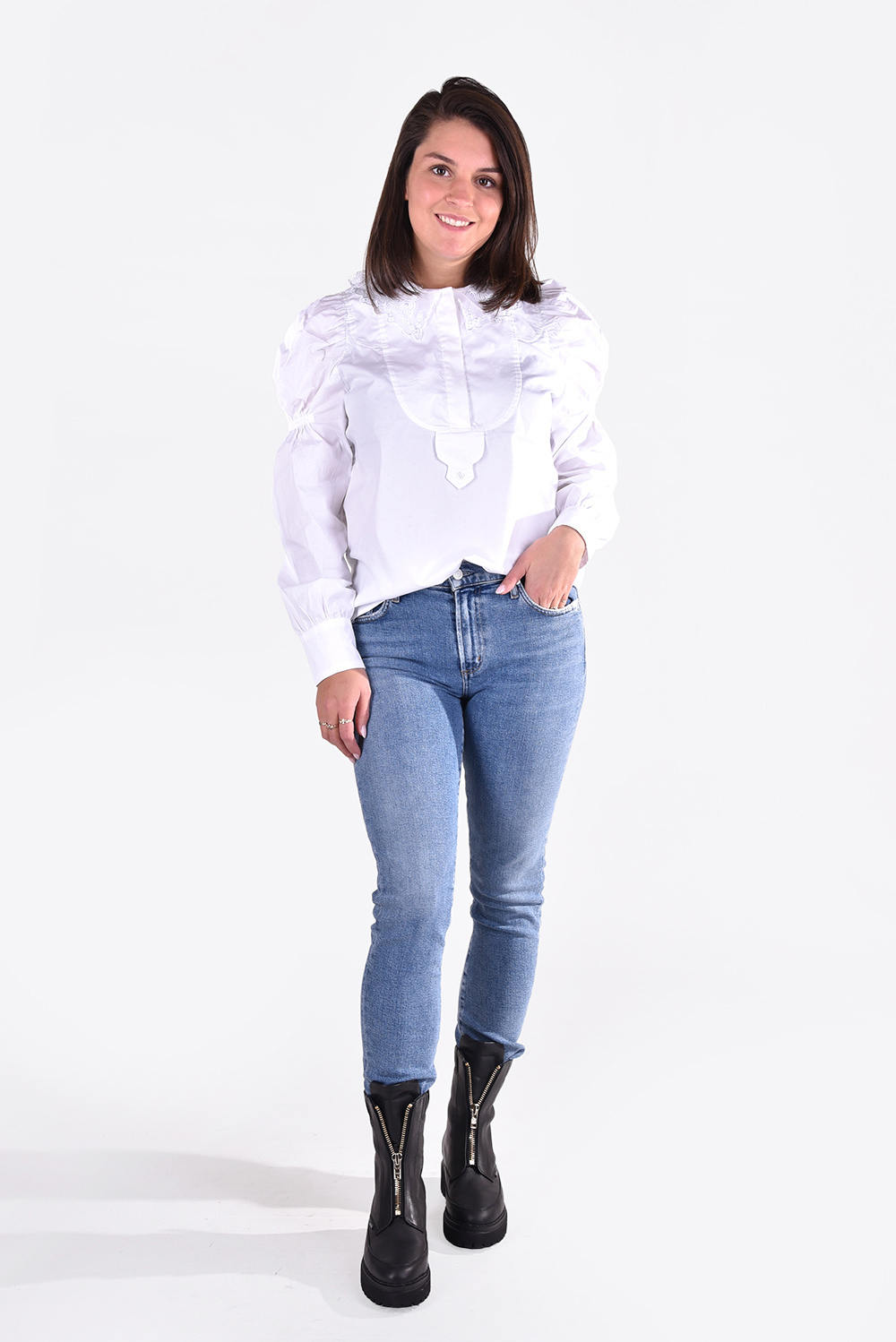 Munthe blouse Noi 1012 wit Munthe blouse Noi 1012 wit
