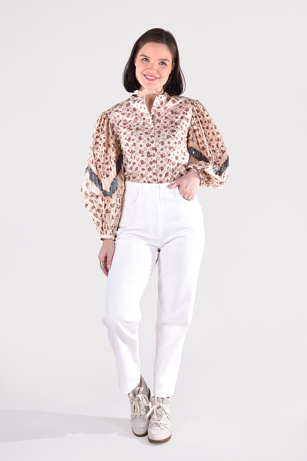 Ulla Johnson blouse Rami PS220205 creme Ulla Johnson blouse Rami PS220205 creme