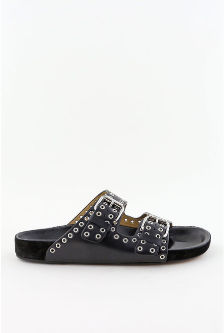 Isabel Marant sandalen Lennyo SD0462-22P032S cognac - Marjon Snieders