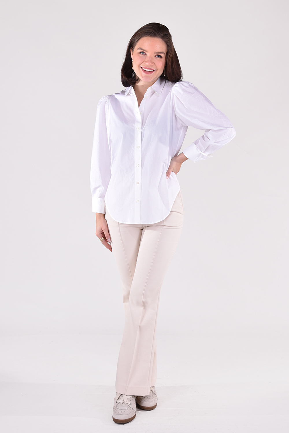 FRAME blouse LWSH2458 wit FRAME blouse LWSH2458 wit