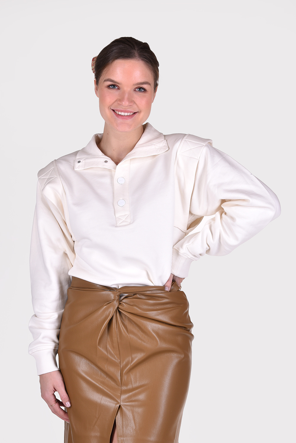 Rohe trui Jimmy 402-21-048 wit Rohe trui Jimmy 402-21-048 wit