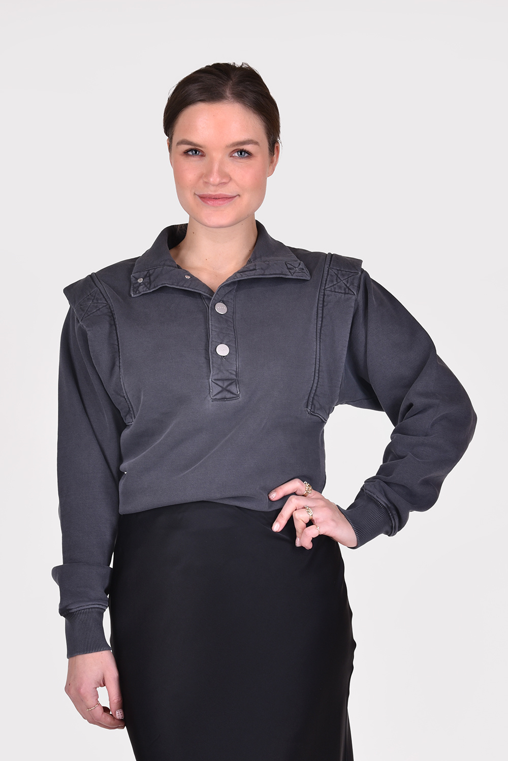 Rohe trui Jimmy 402-21-048 grijs Rohe trui Jimmy 402-21-048 grijs