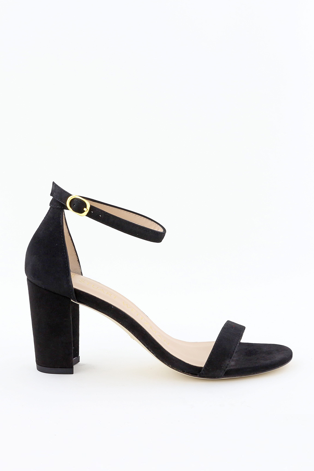 Stuart Weitzman sandalen Nearlynude S2206 zwart Stuart Weitzman sandalen Nearlynude S2206 zwart