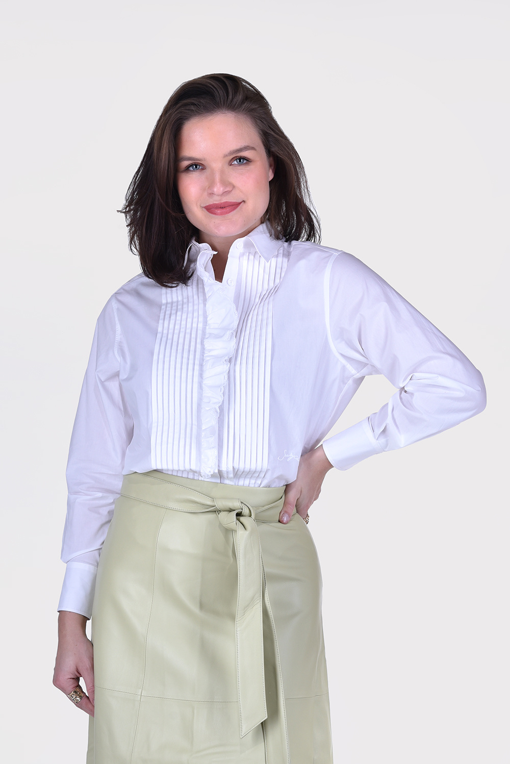 See By Chloe blouse CHS22SHT23 wit See By Chloe blouse CHS22SHT23 wit