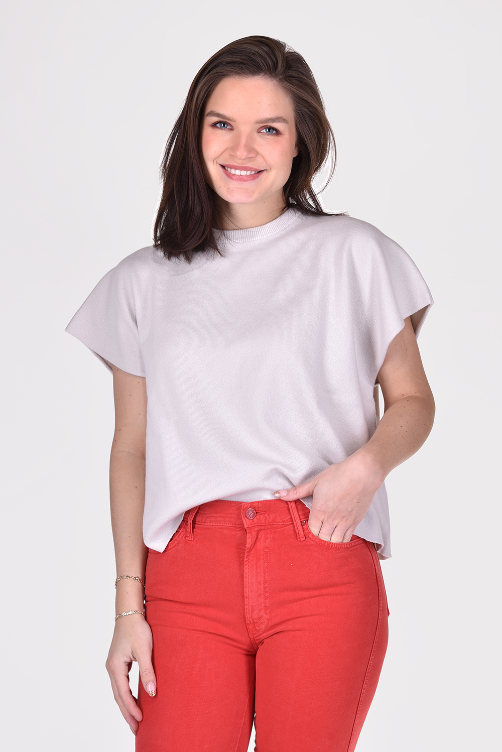 Extreme Cashmere top Alma 168 creme Extreme Cashmere top Alma 168 creme