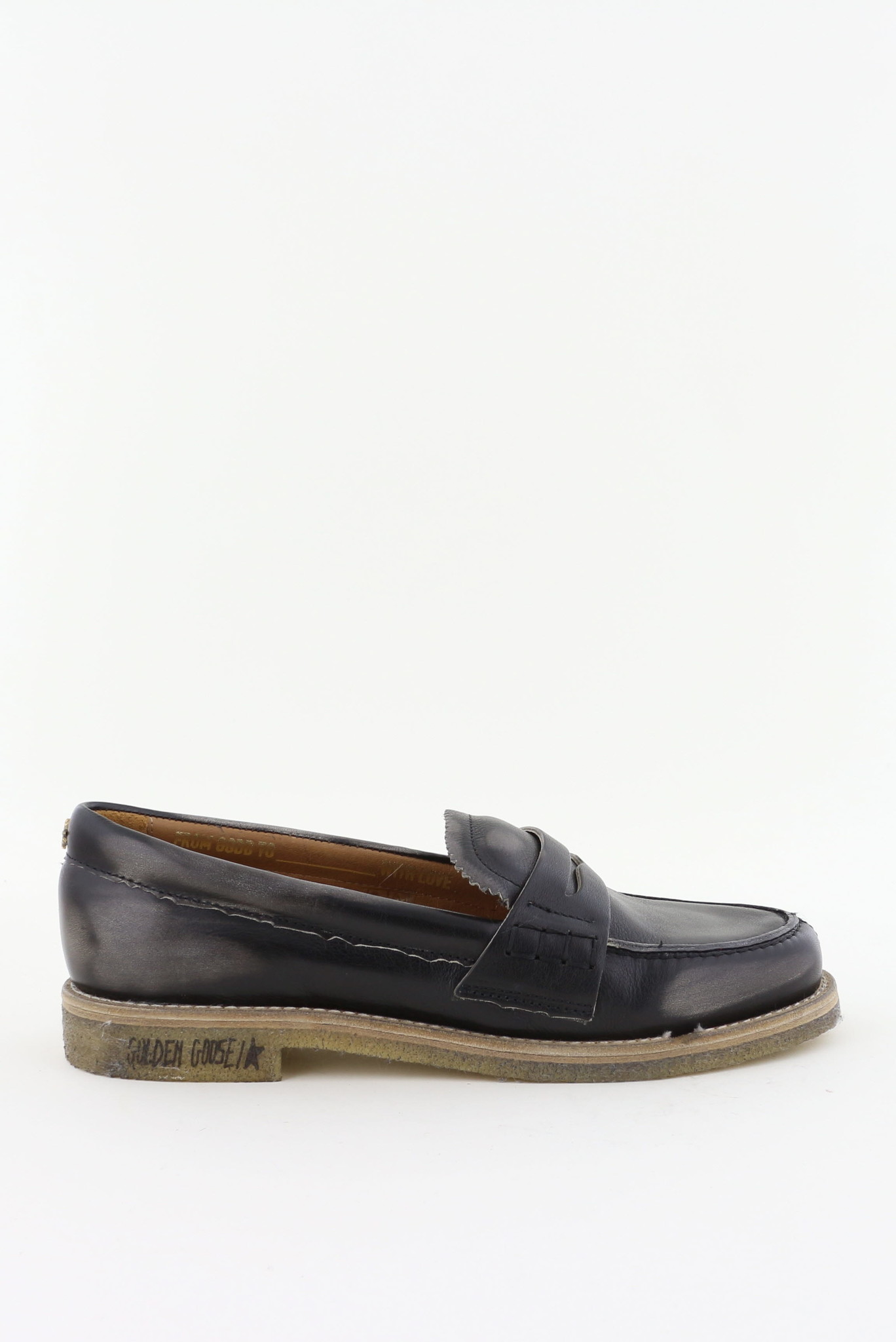 Golden Goose loafers Jerry GWF00268.F002985 zwart Golden Goose loafers Jerry GWF00268.F002985 zwart