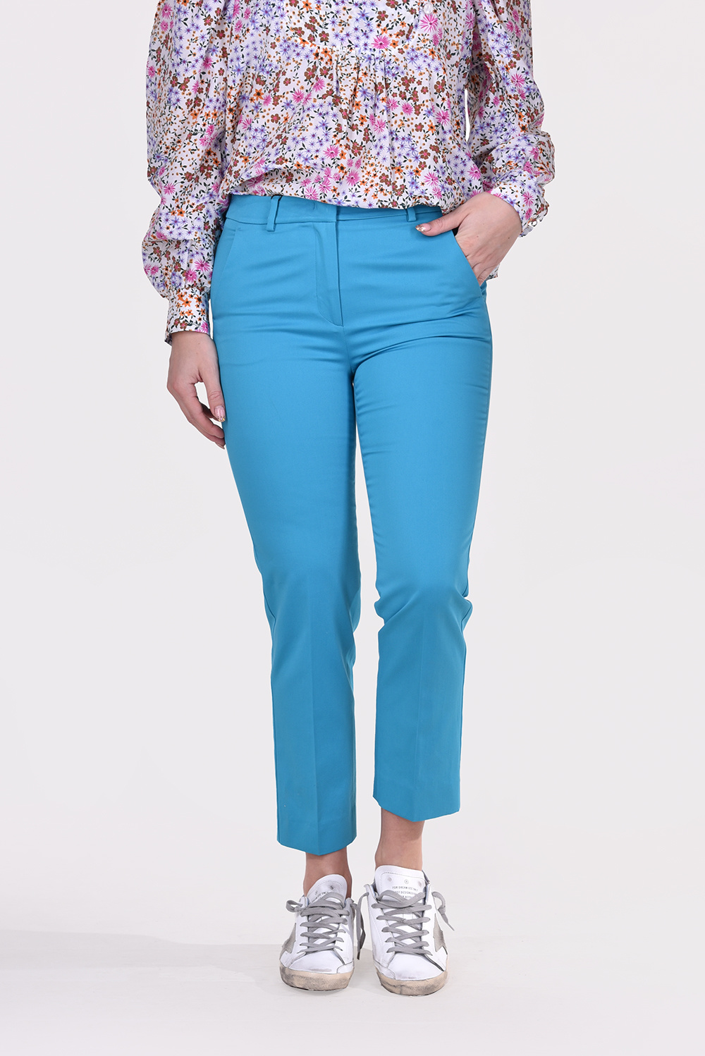 Max Mara Weekend broek Gineceo blauw Max Mara Weekend broek Gineceo blauw