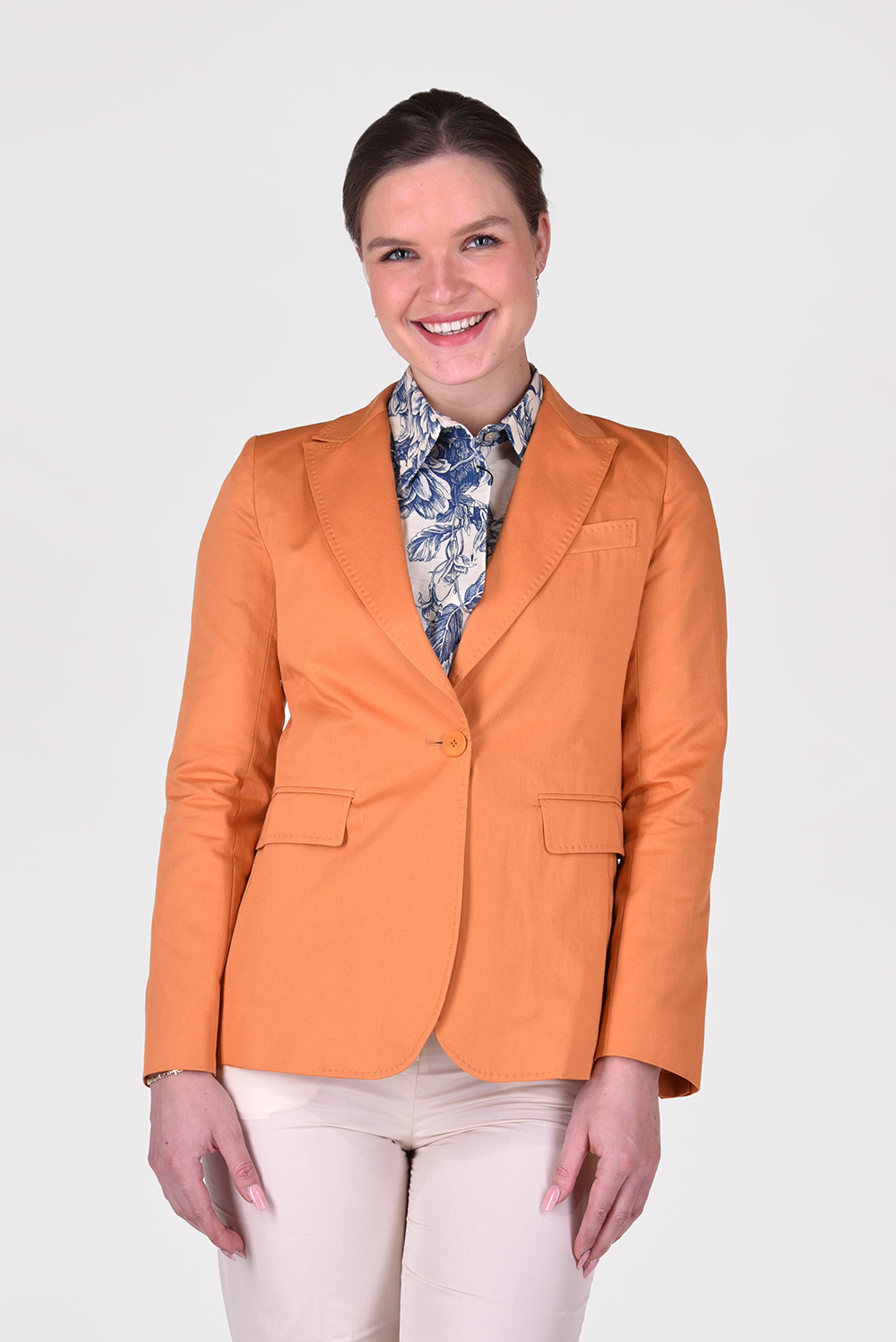 Max Mara Weekend blazer Gelosio oranje Max Mara Weekend blazer Gelosio oranje