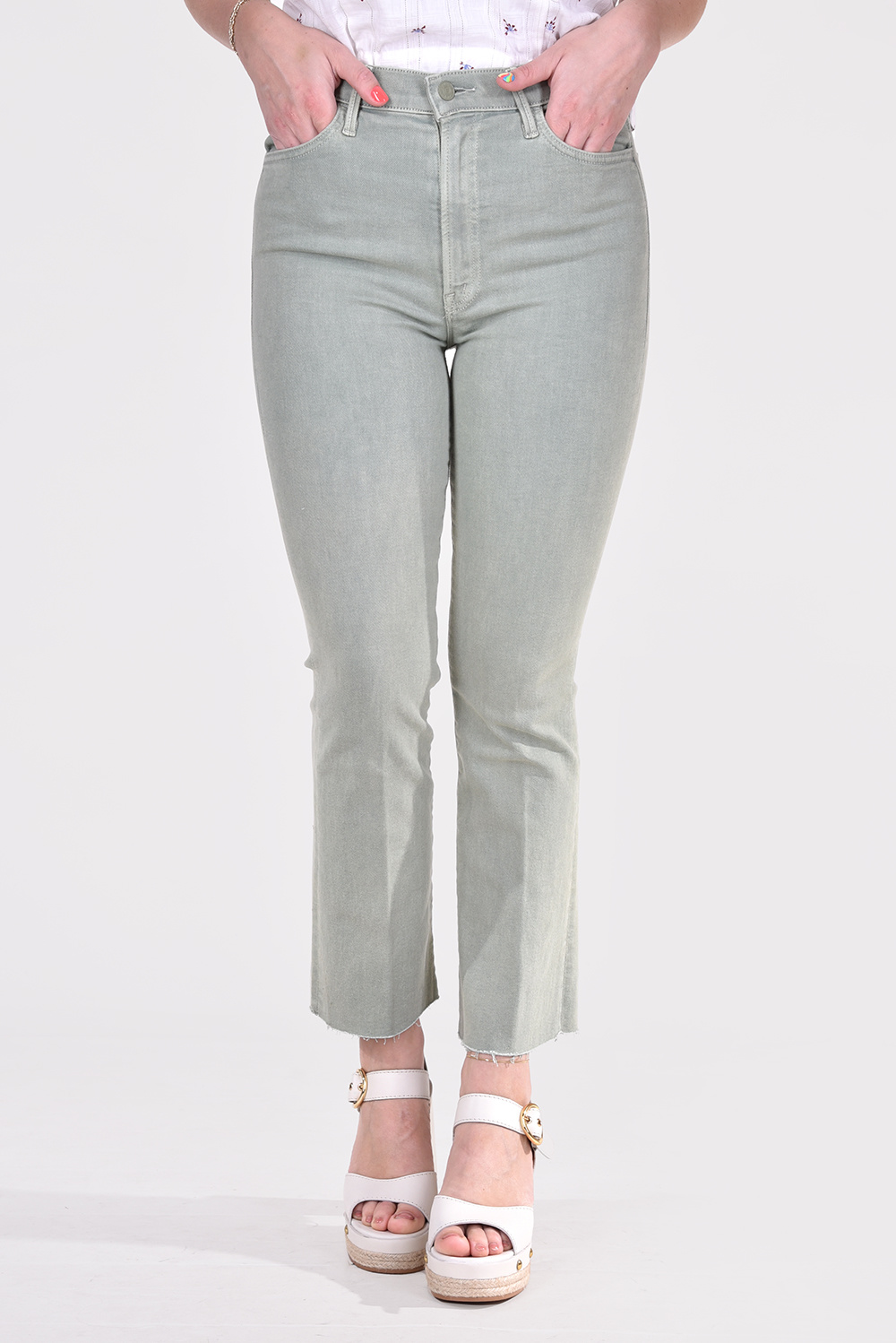 Mother jeans Hustler Ankle Fray 1117 